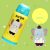 Bình nước giữ nhiệt Cartoon (Elephant) Kids Vacuum Bottle 550ml Lock&Lock – màu vàng