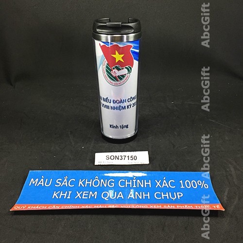 Quà tặng đại hội Đoàn TNCS Hồ Chí Minh  – Bình giữ nhiệt in logo đoàn theo yêu cầu