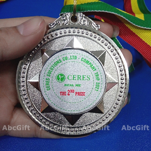 Huy chương – In theo yêu cầu khách hàng cho Công ty Ceres