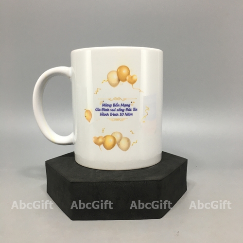 Ly sứ quà lưu niệm chia tay