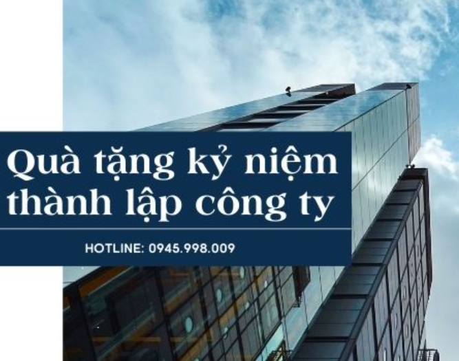 Quà Tặng Kỷ Niệm Thành Lập Doanh Nghiệp