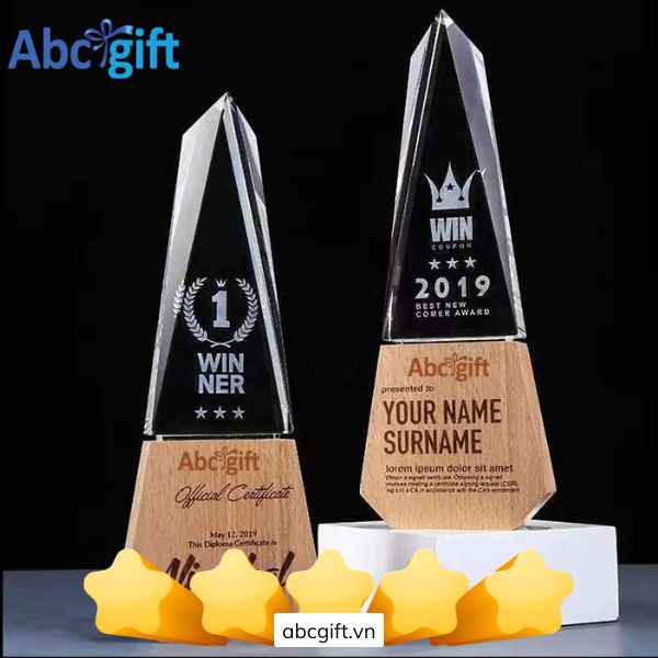 Quà tặng Kỷ niệm chương thiết kế theo yêu cầu - Abcgift
