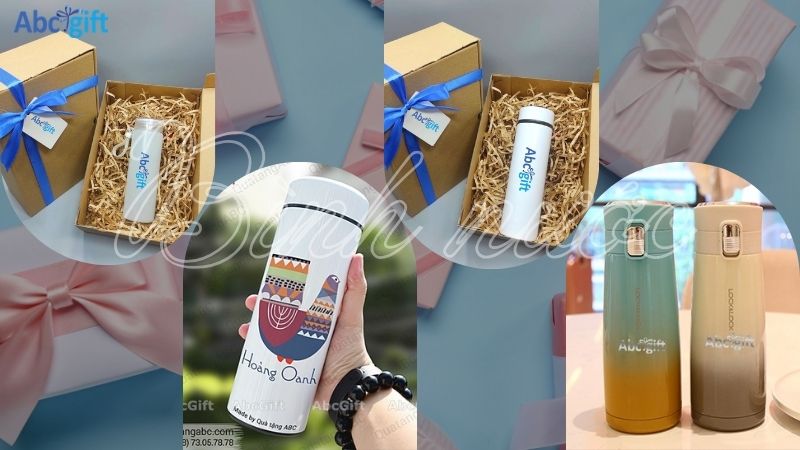 Quà tặng bình giữ nhiệt cao cấp, in ấn theo yêu cầu, SL bất kỳ tại Abcgift