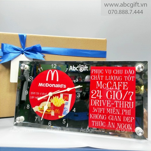 Bộ quà tặng đồng hồ hình chữ nhật
