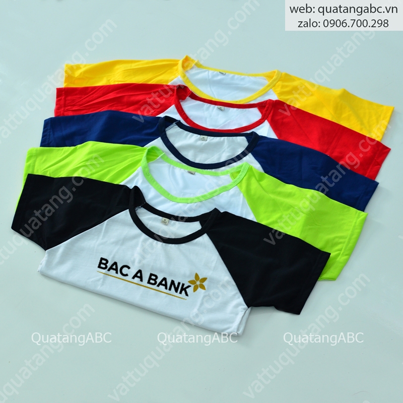 Áo thun in logo làm quà tặng doanh nghiệp
