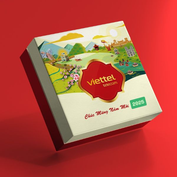 Gợi ý mẫu thiết kế hộp quà Tết doanh nghiệp mang dấu ấn văn hóa Việt