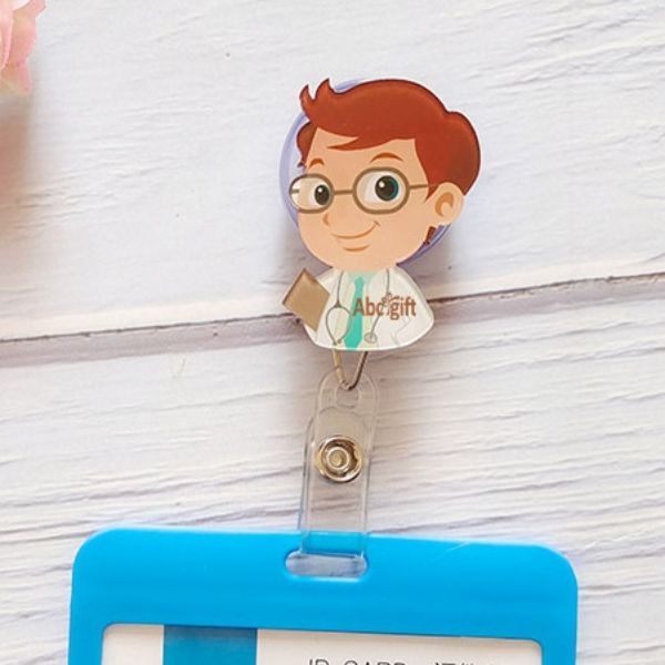 Mẫu yoyo in hình bác sĩ dễ thương theo yêu cầu