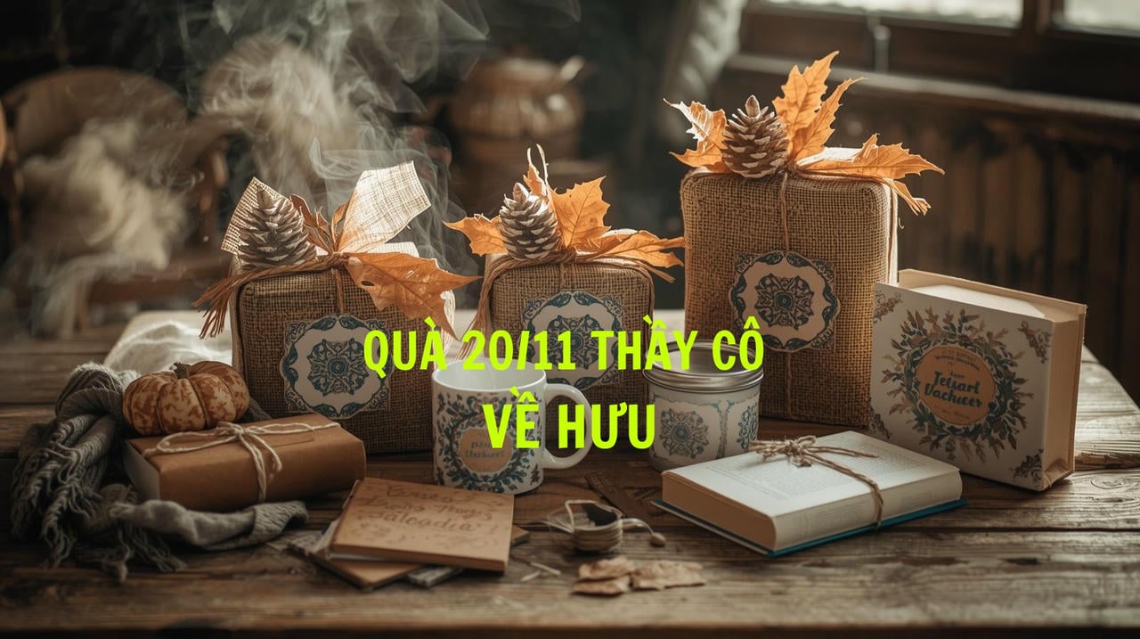 Quà 20/11 thầy cô về hưu