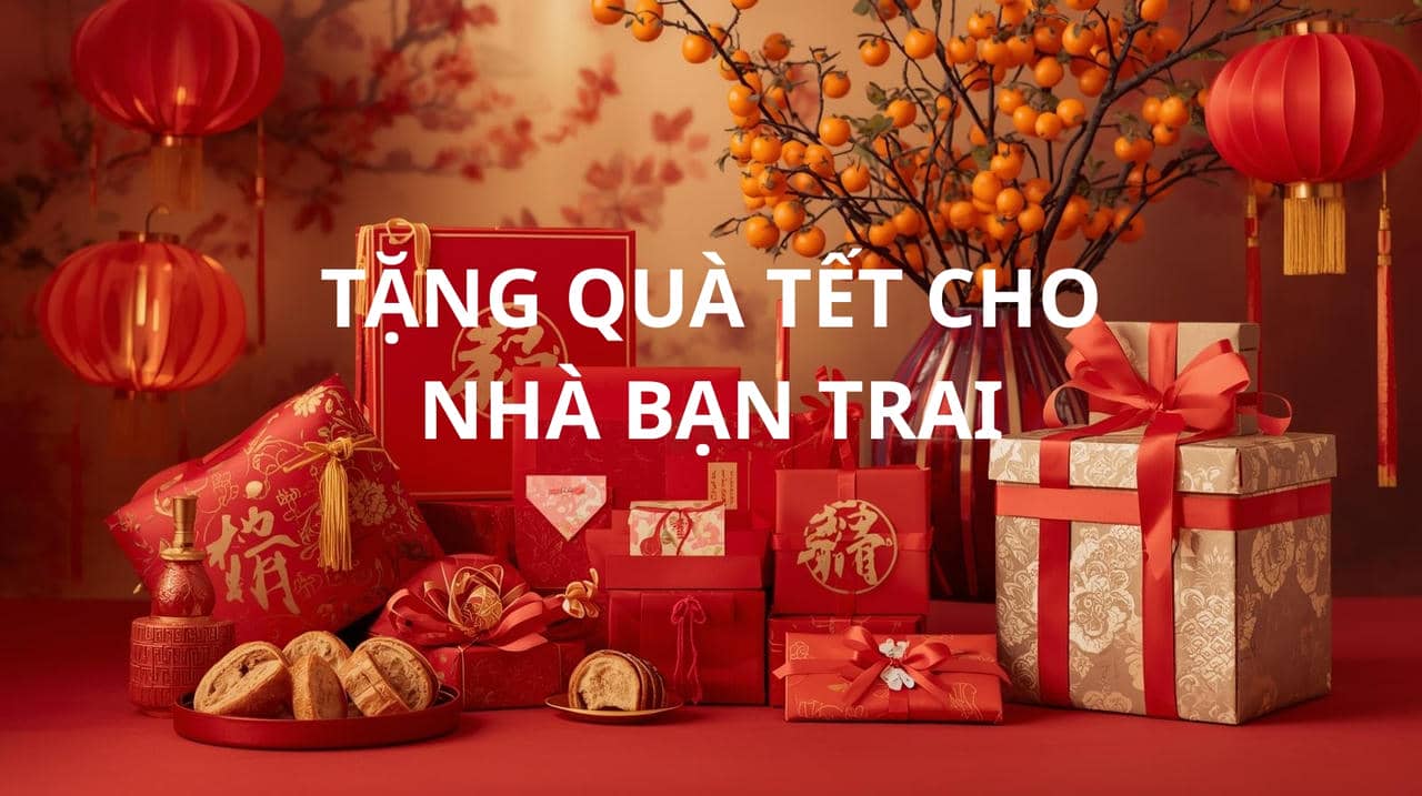 TẶNG QUÀ TẾT CHO NHÀ BẠN TRAI
