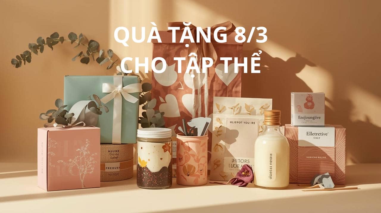 QUÀ TẶNG 8/3 CHO TẬP THỂ