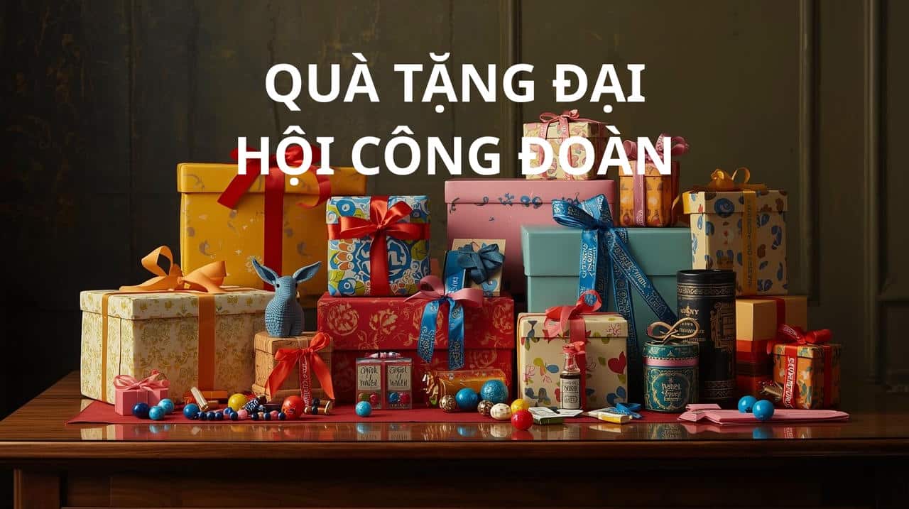 QUÀ TẶNG ĐẠI HỘI CÔNG ĐOÀN