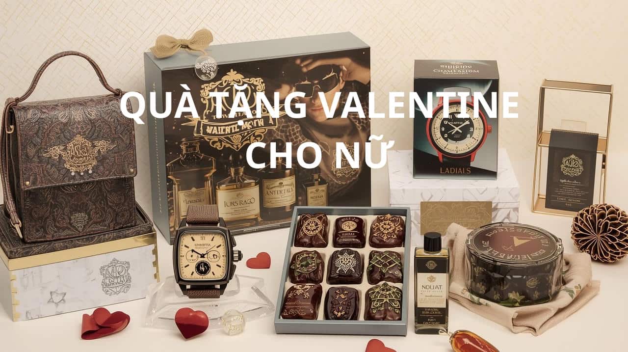 QUÀ TẶNG VALENTINE CHO NỮ