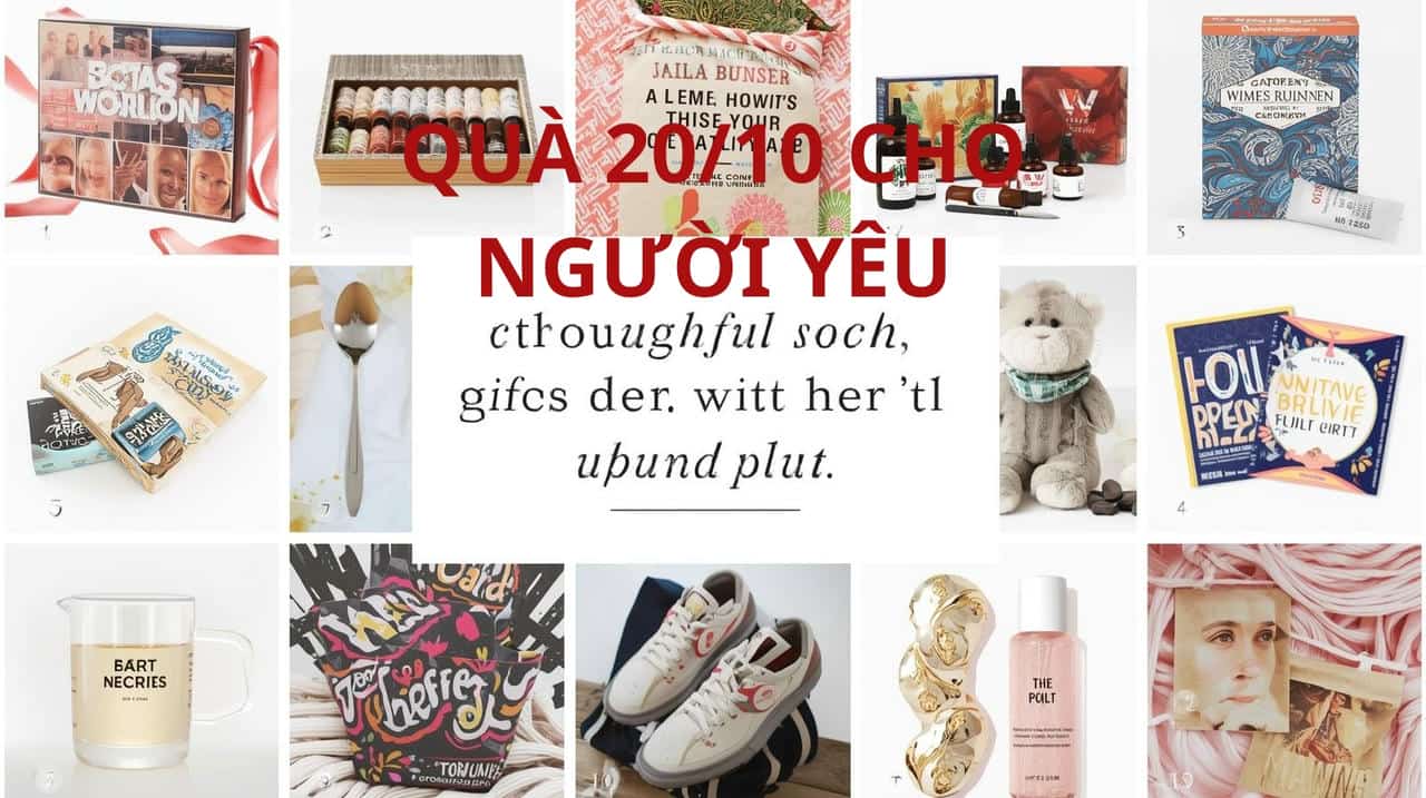 QUÀ 20/10 CHO NGƯỜI YÊU