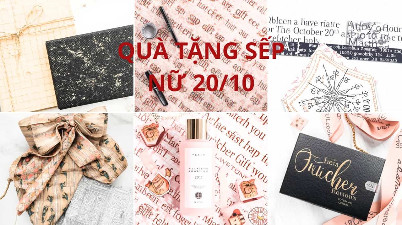QUÀ TẶNG SẾP NỮ 20/10