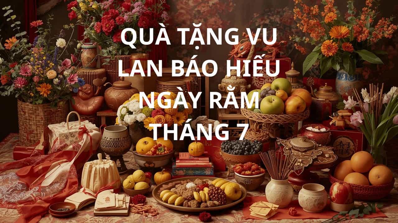 QUÀ TẶNG VU LAN BÁO HIẾU NGÀY RẰM THÁNG 7