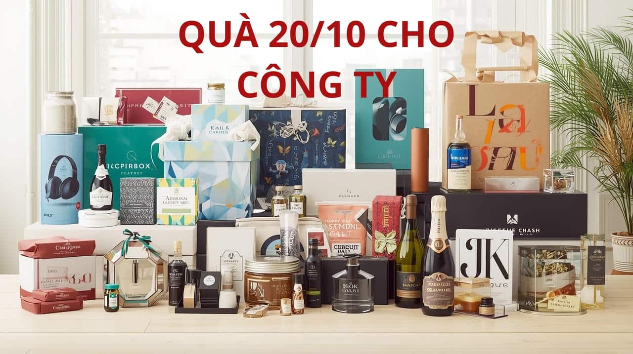 QUÀ 20-10 CHO CÔNG TY