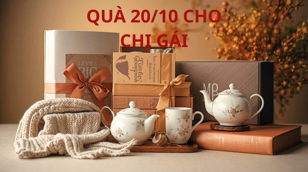 QUÀ TẶNG 20/10 CHO CHỊ GÁI