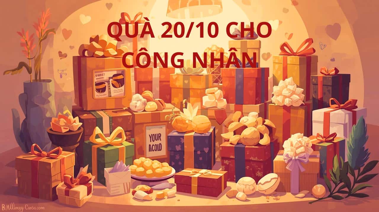 QUÀ 20/10 CHO CÔNG NHÂN
