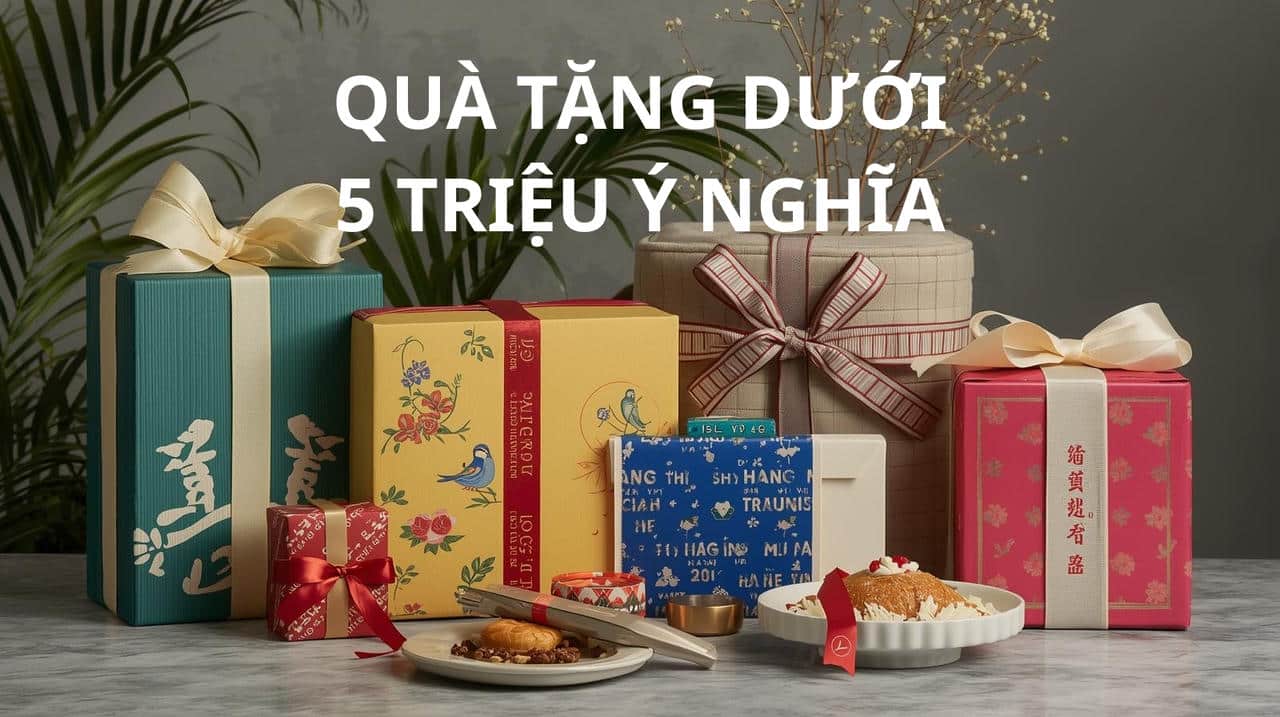 QUÀ TẶNG DƯỚI 5 TRIỆU Ý NGHĨA