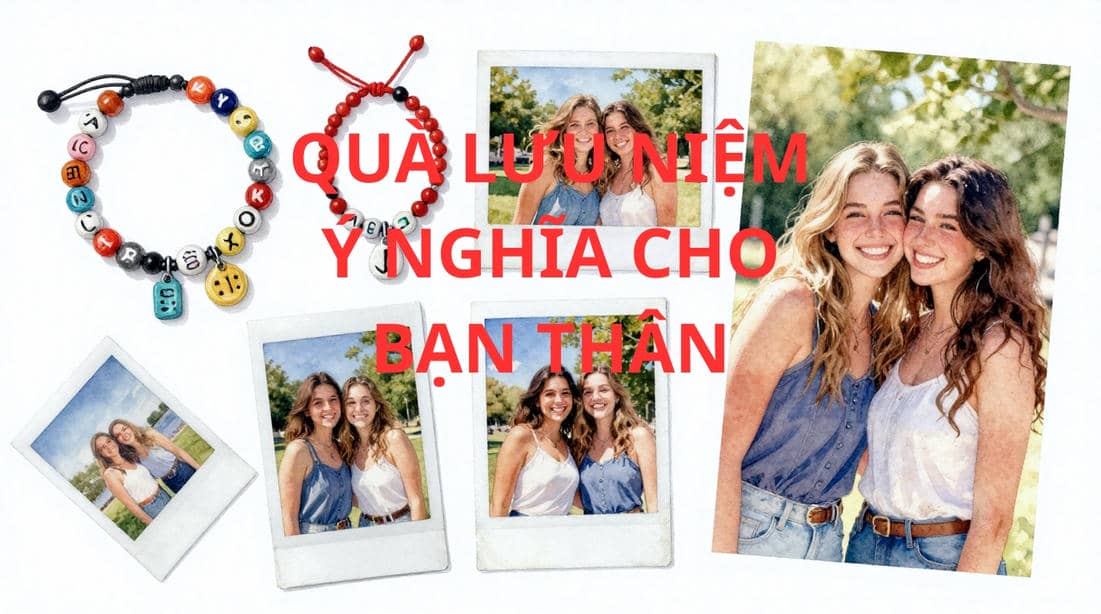 QUÀ LƯU NIỆM Ý NGHĨA CHO BẠN THÂN