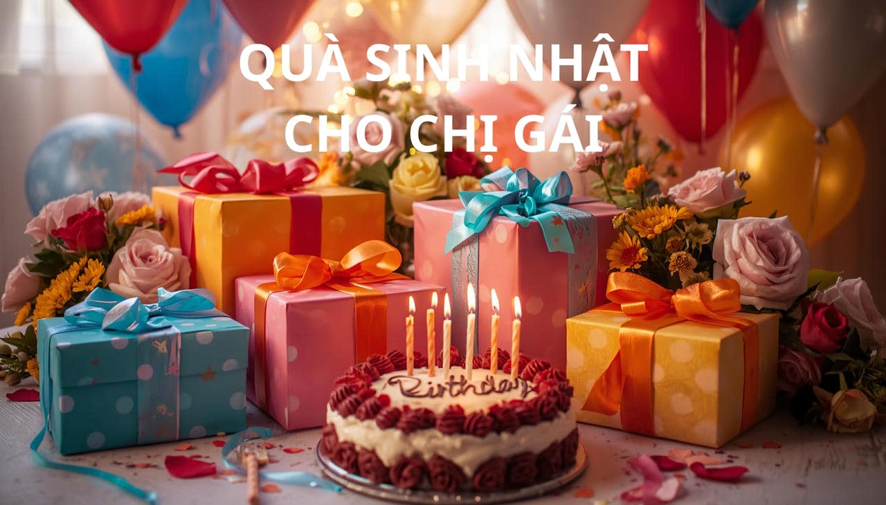 QUÀ SINH NHẬT CHO CHỊ GÁI
