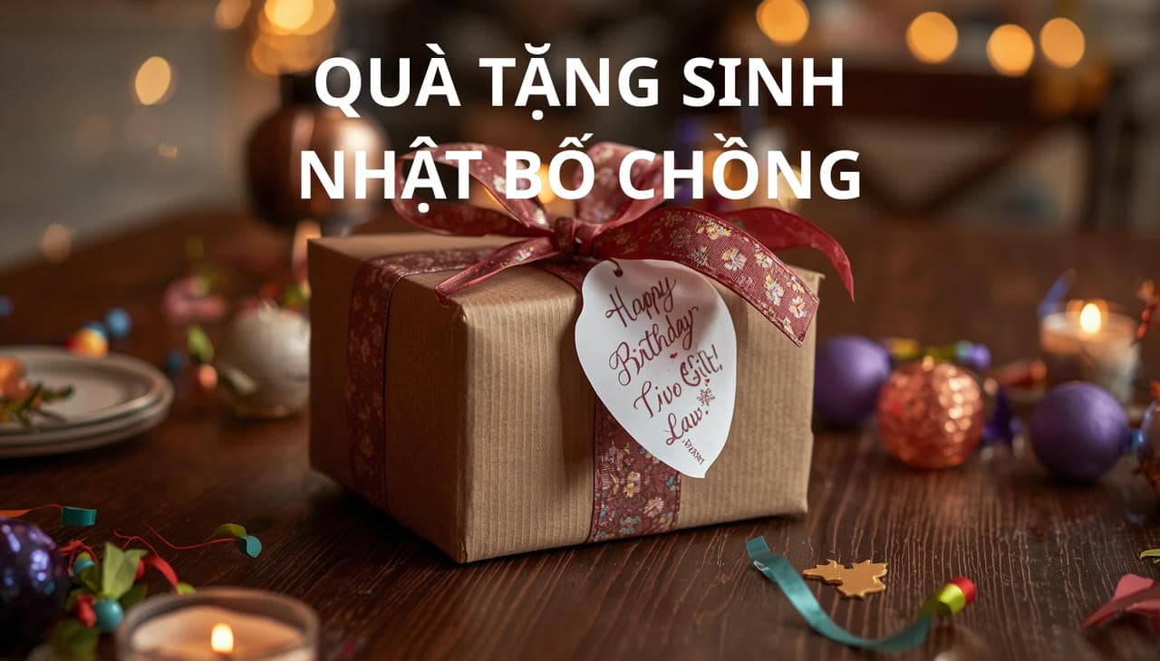 QUÀ TẶNG SINH NHẬT BỐ CHỒNG