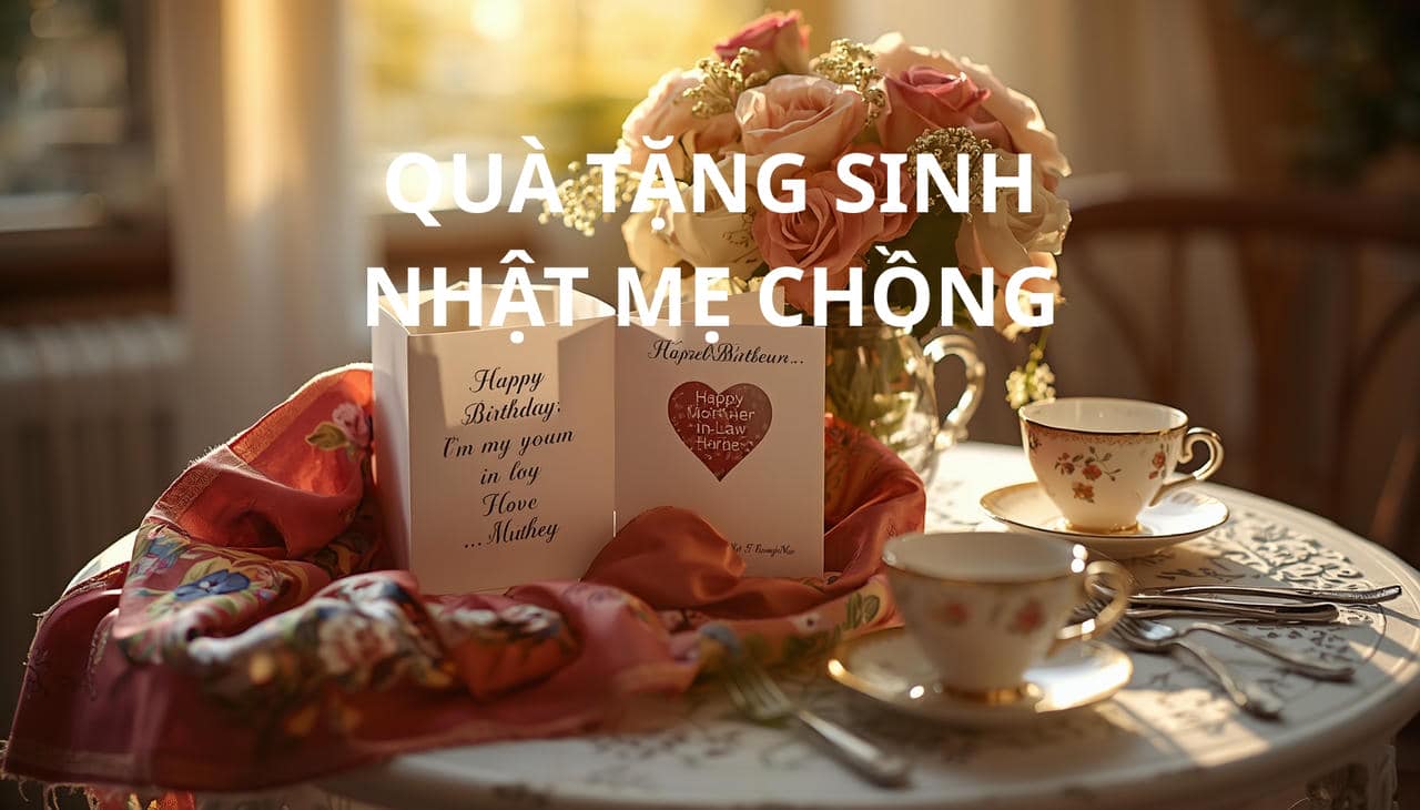 QUÀ TẶNG SINH NHẬT MẸ CHỒNG